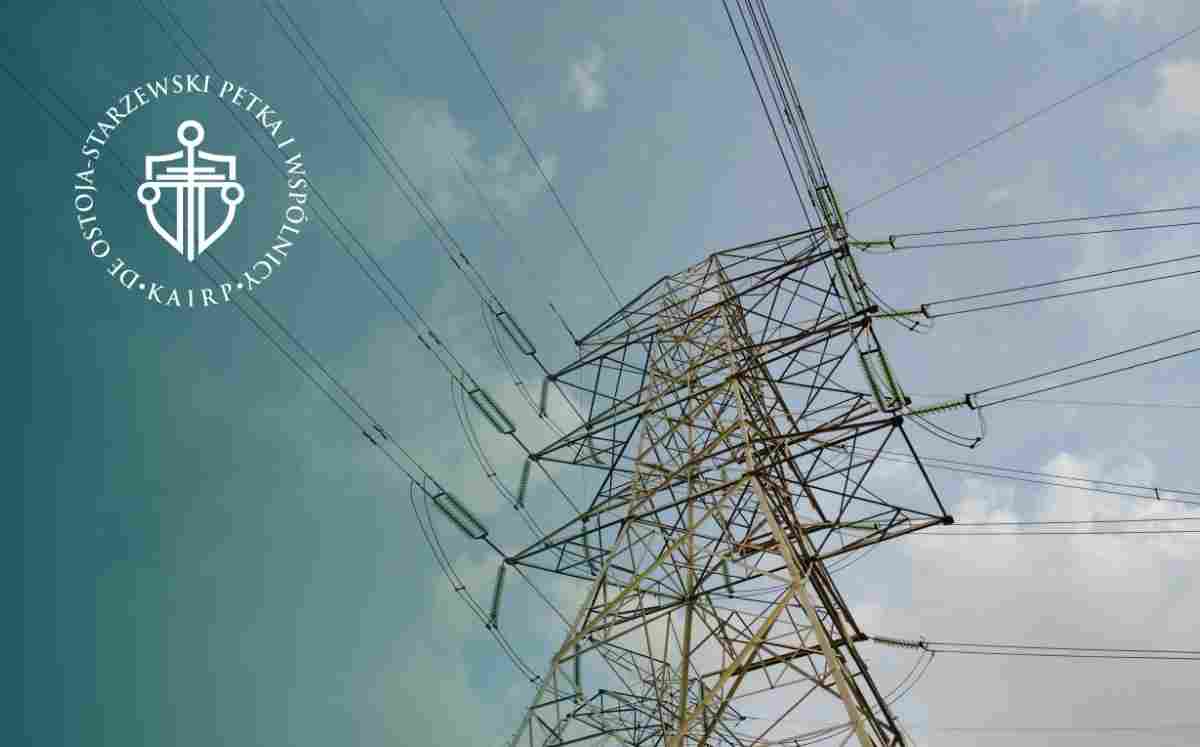 Słup energetyczny i linie przesyłowe — problem infrastruktury na prywatnej działce