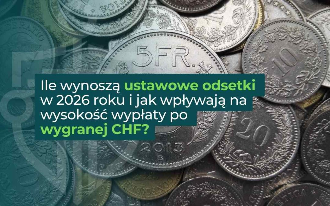 Ile wynoszą ustawowe odsetki w 2026 roku i jak wpływają na wysokość wypłaty po wygranej?