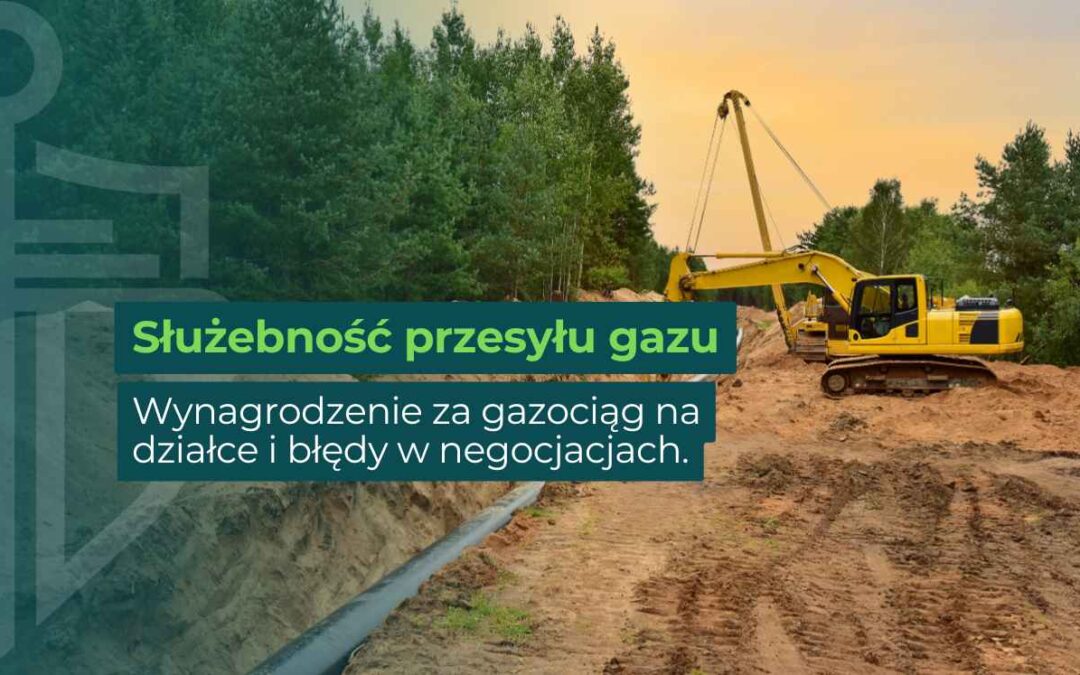 grafika gazociągu oraz koparki