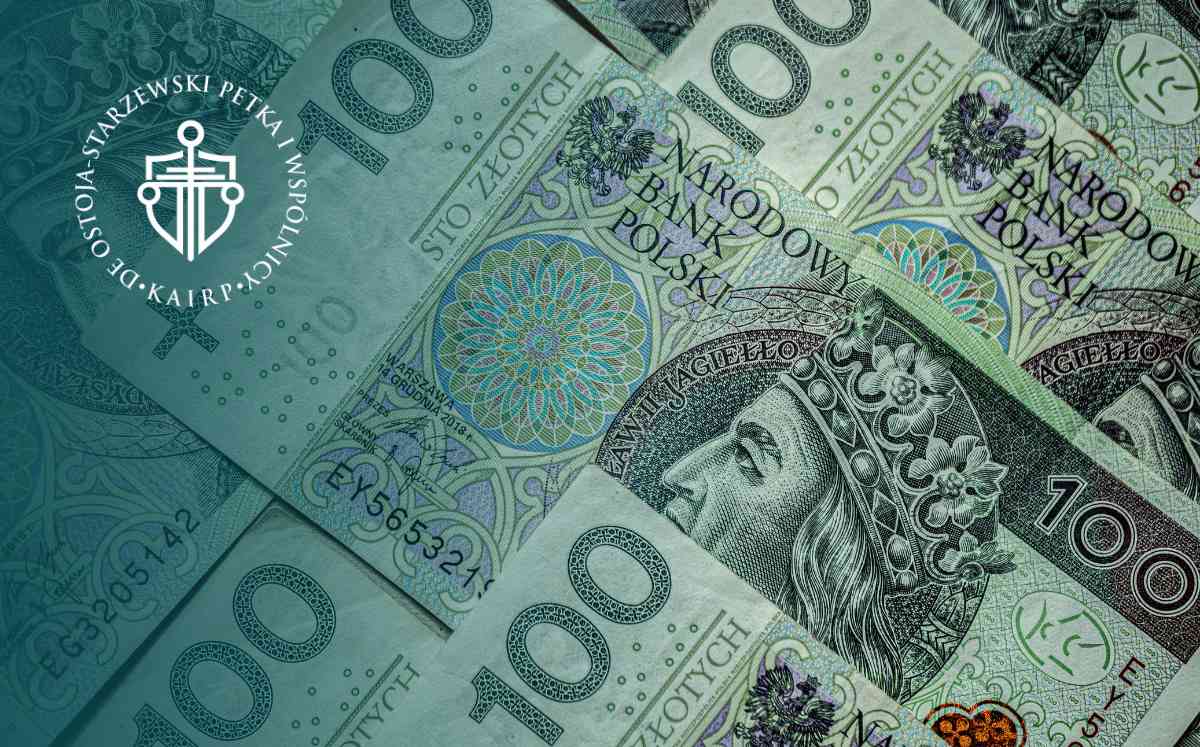 grafika polskich złotych PLN