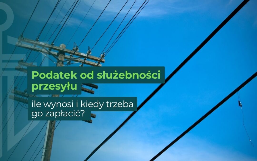Linia energetyczna na tle bezchmurnego nieba