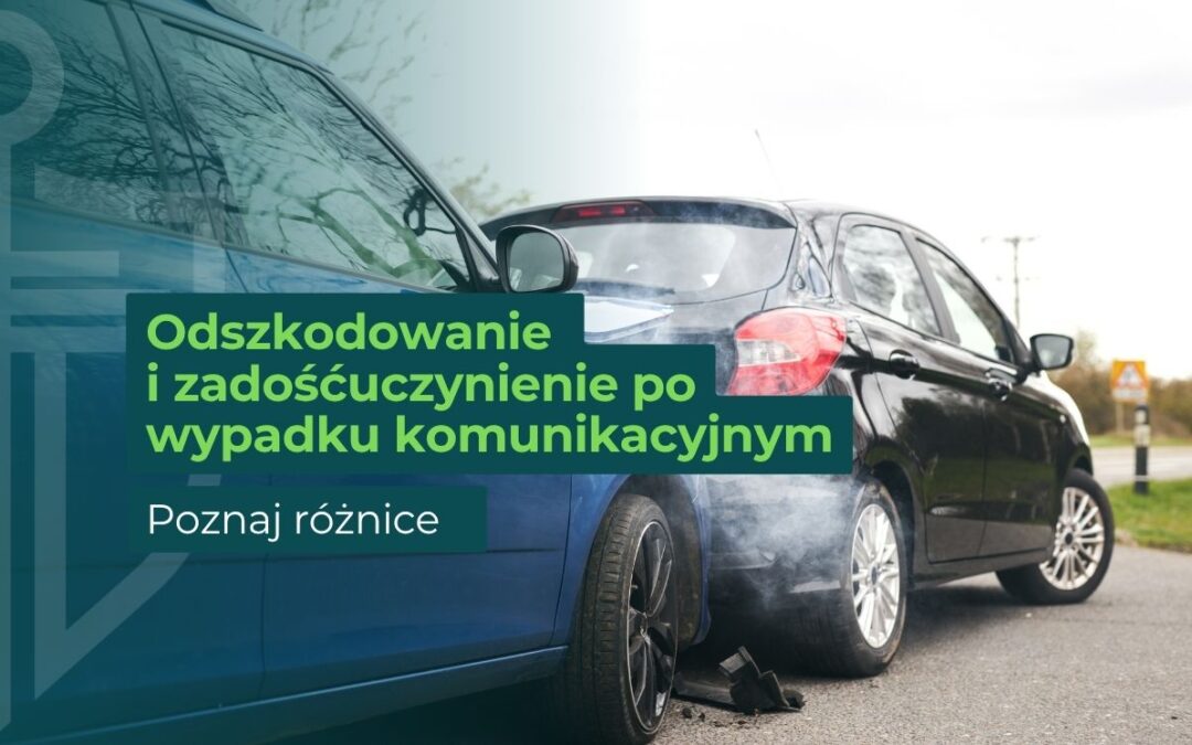 Wypadek komunikacyjny dwóch aut